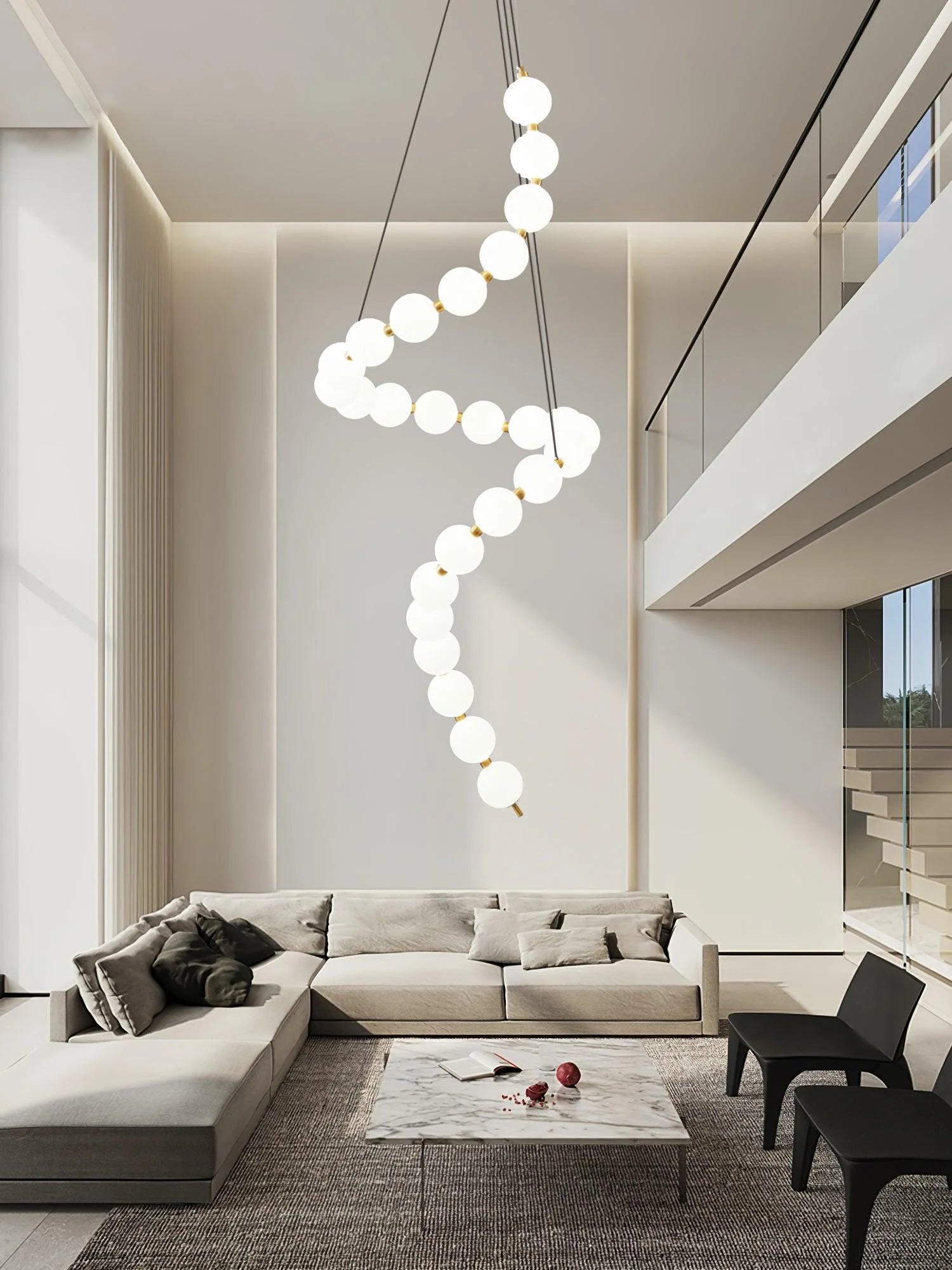 Pearl Necklace Chandelier - Yiarolight