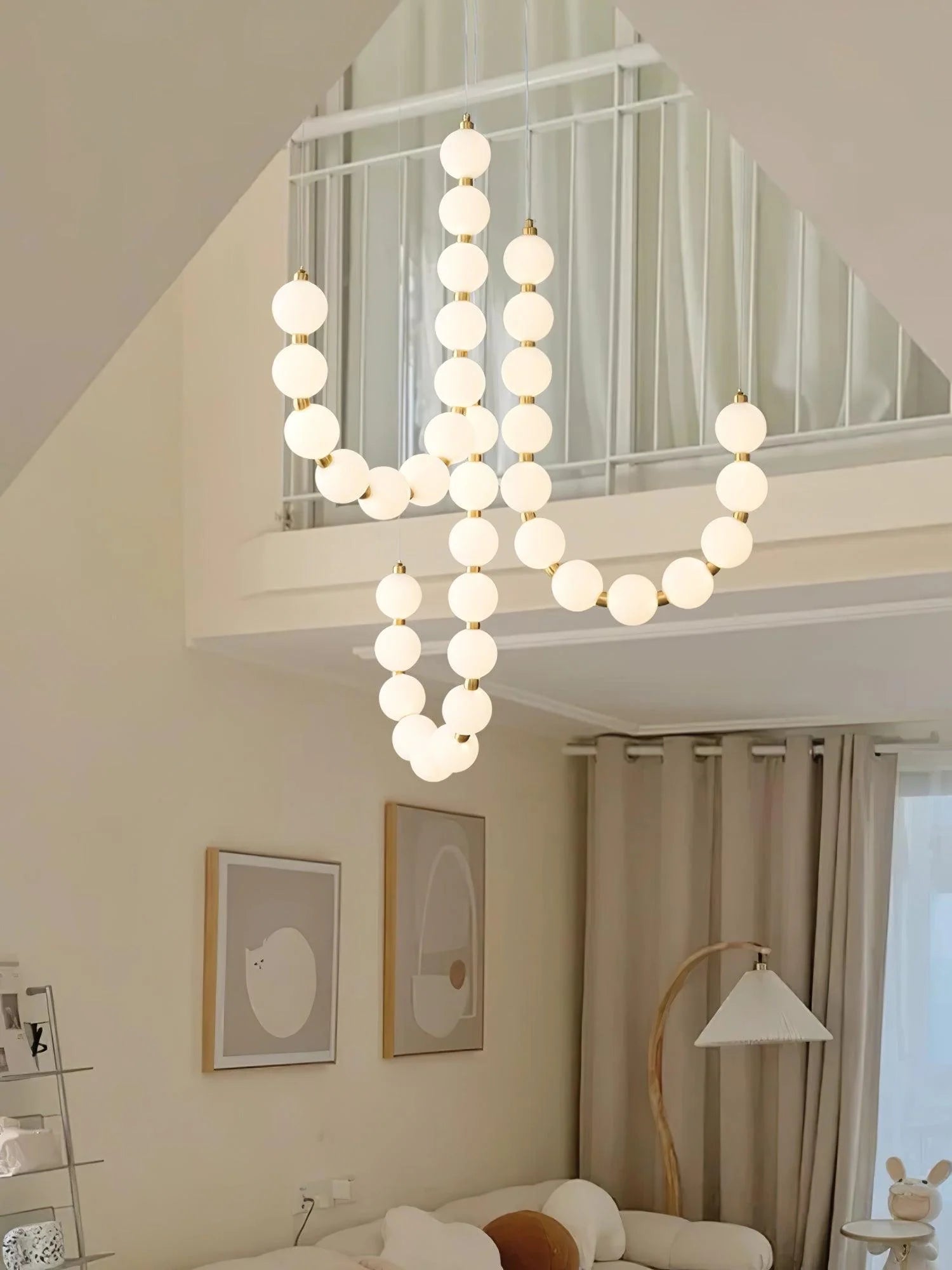 Pearl Necklace Chandelier - Yiarolight