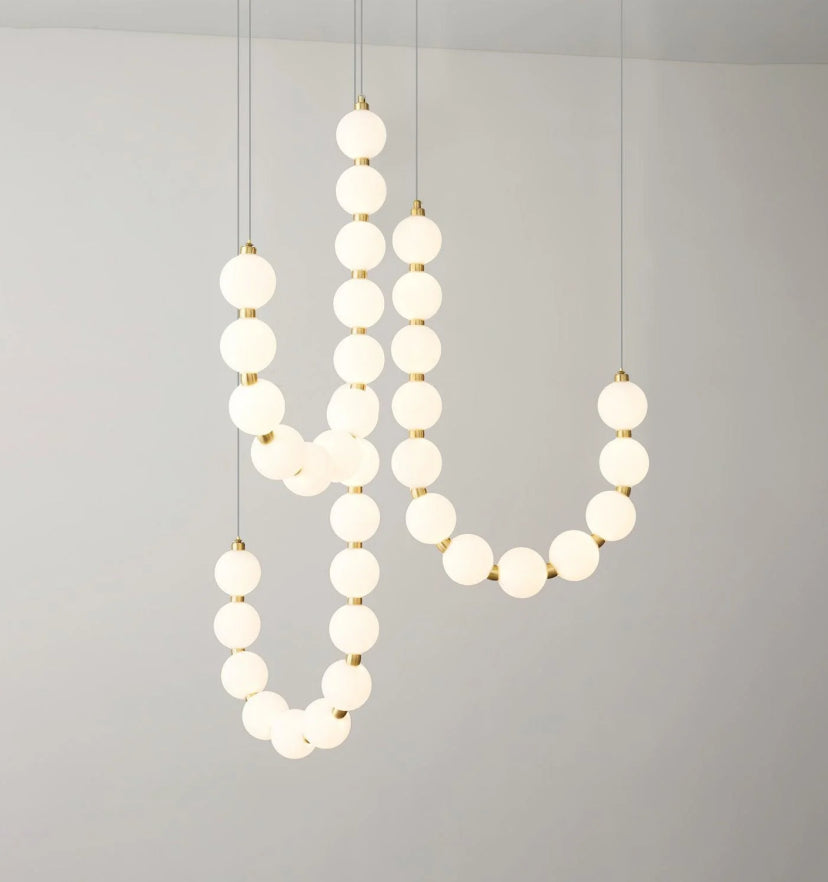 Pearl Necklace Chandelier - Yiarolight