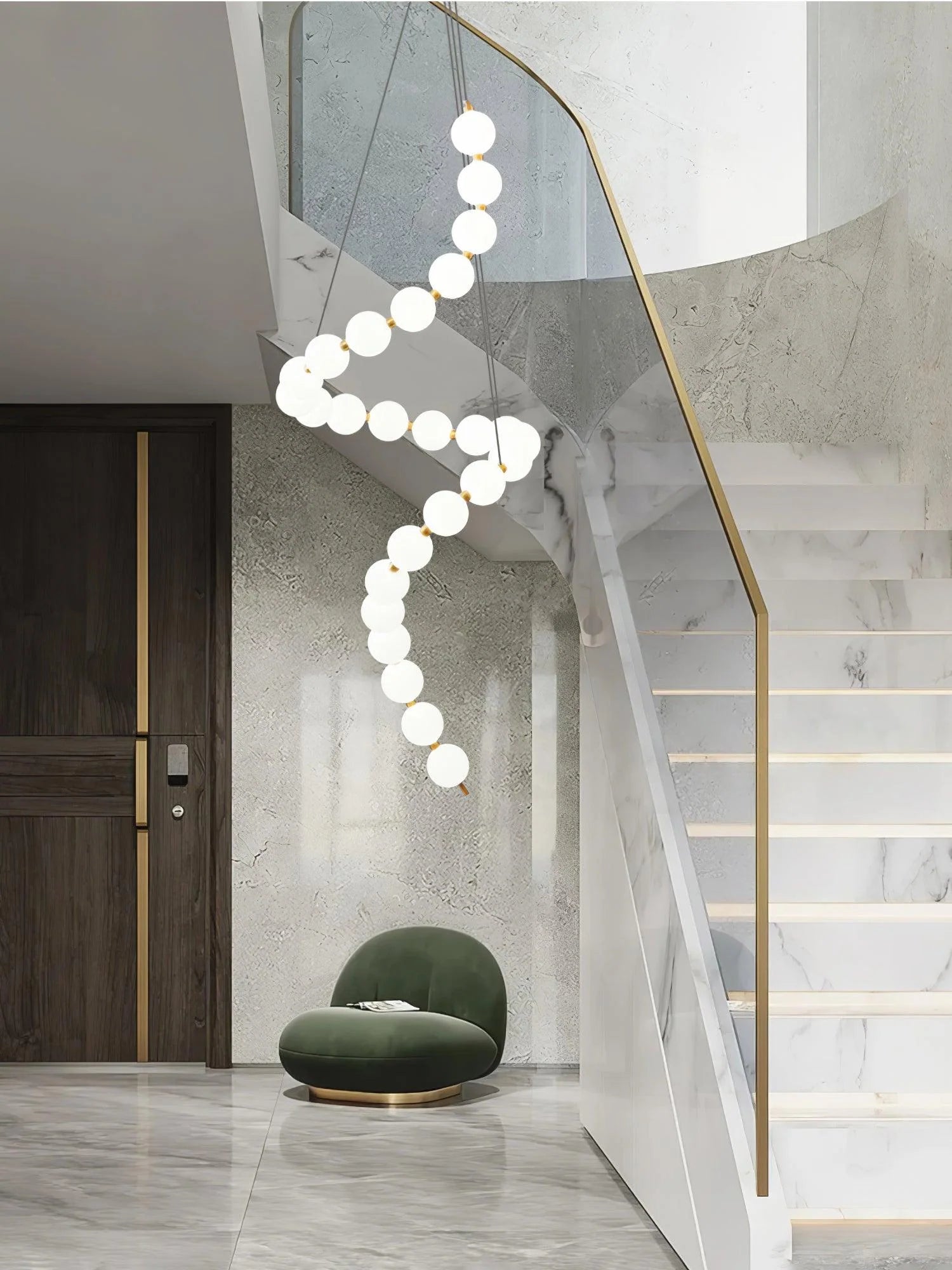 Pearl Necklace Chandelier - Yiarolight