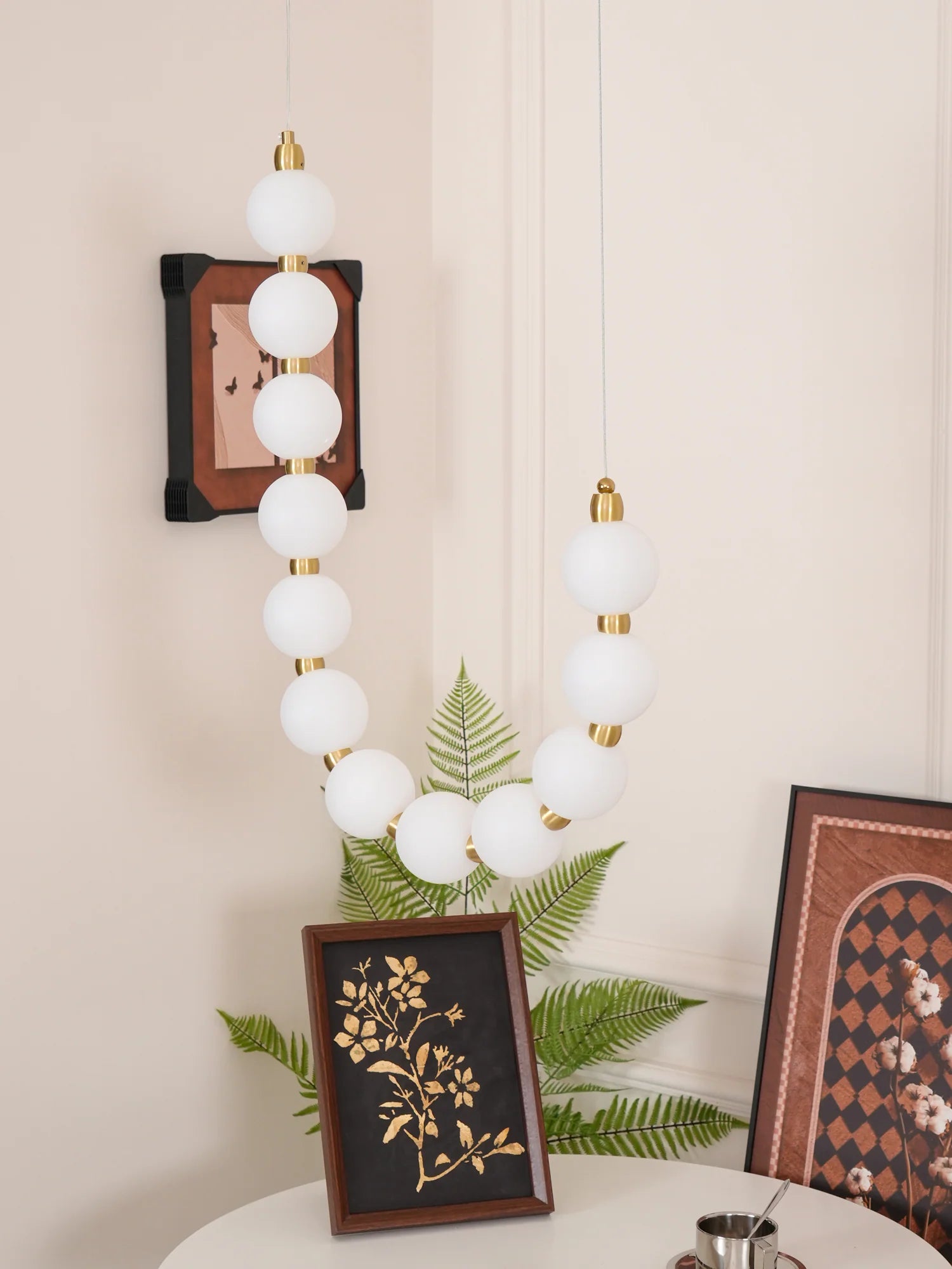 Pearl Necklace Chandelier - Yiarolight
