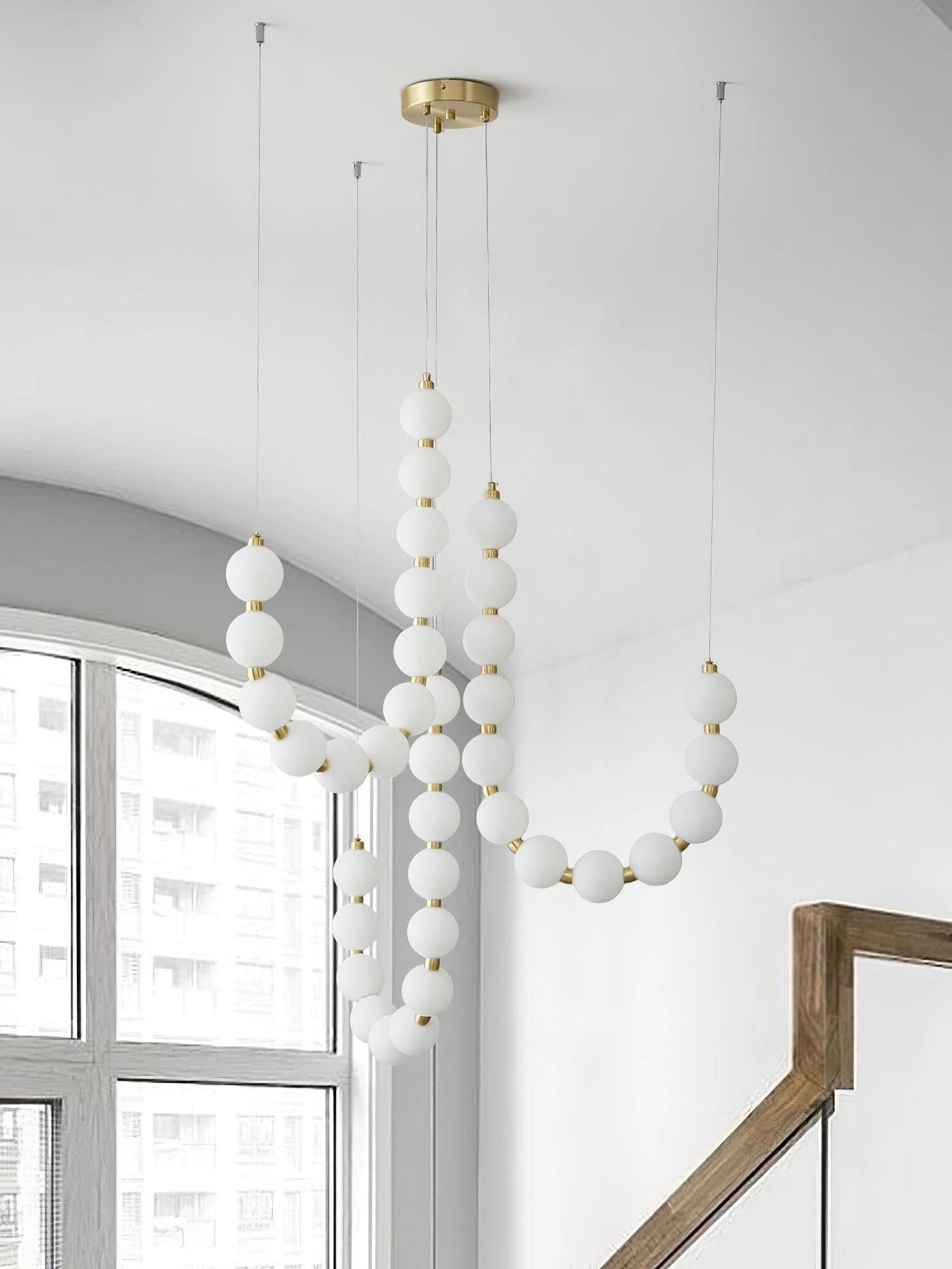 Pearl Necklace Chandelier - Yiarolight