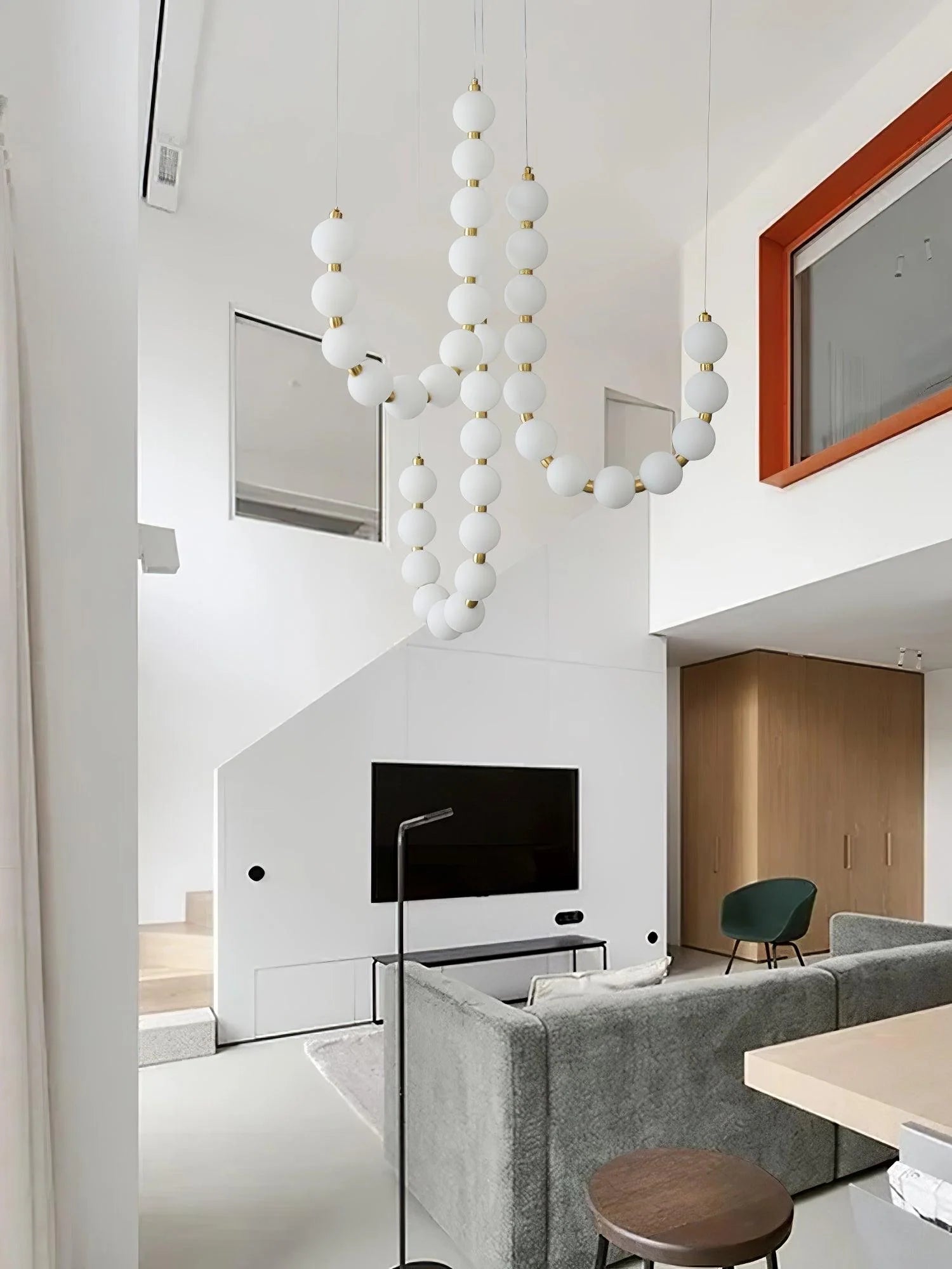 Pearl Necklace Chandelier - Yiarolight