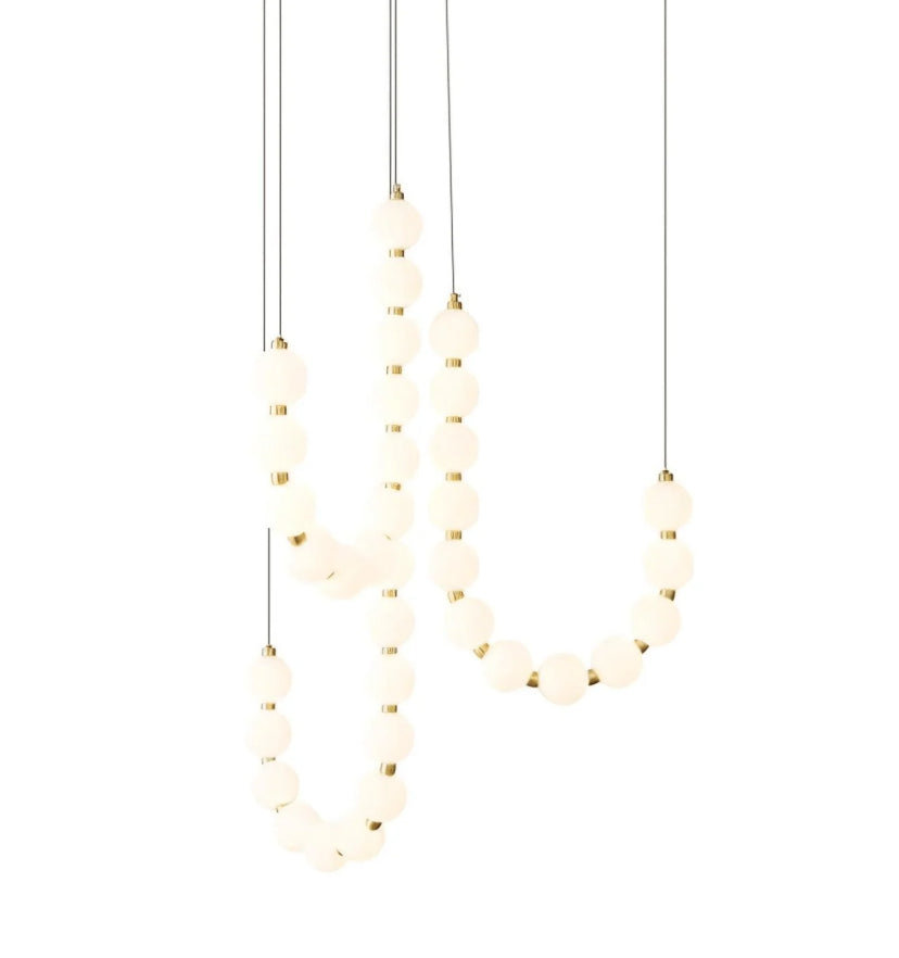 Pearl Necklace Chandelier - Yiarolight