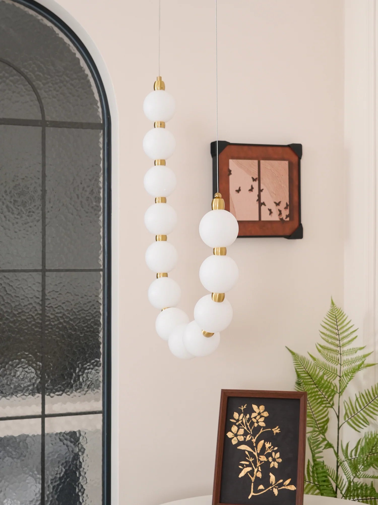 Pearl Necklace Chandelier - Yiarolight
