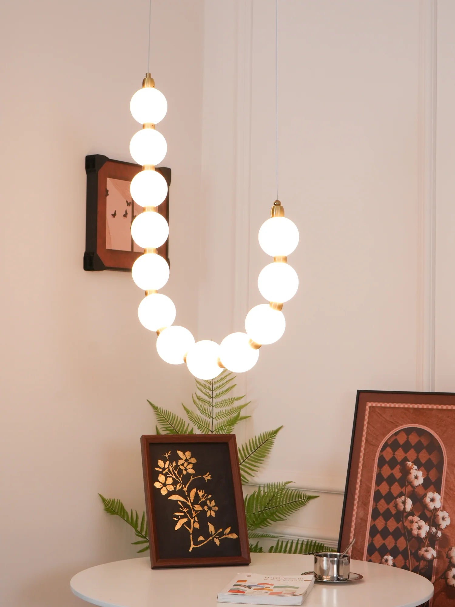 Pearl Necklace Chandelier - Yiarolight