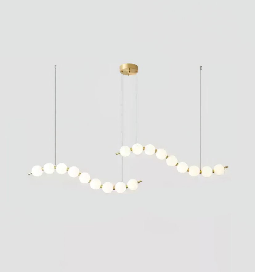 Pearl Necklace Chandelier - Yiarolight