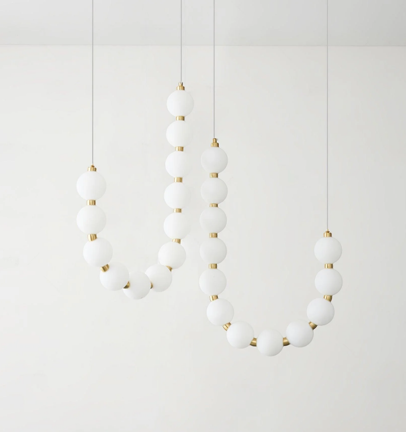 Pearl Necklace Chandelier - Yiarolight