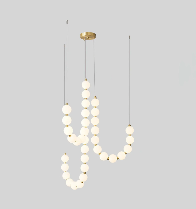 Pearl Necklace Chandelier - Yiarolight