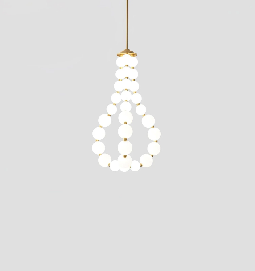 Pearl Necklace Chandelier - Yiarolight