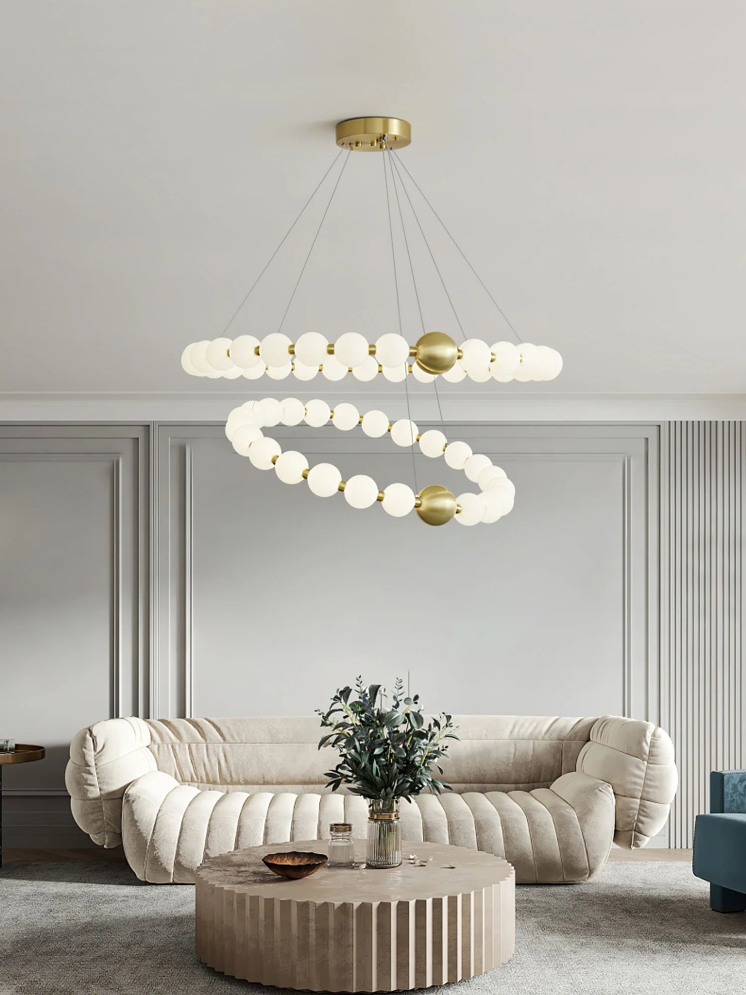 Pearls Chandelier - Yiarolight