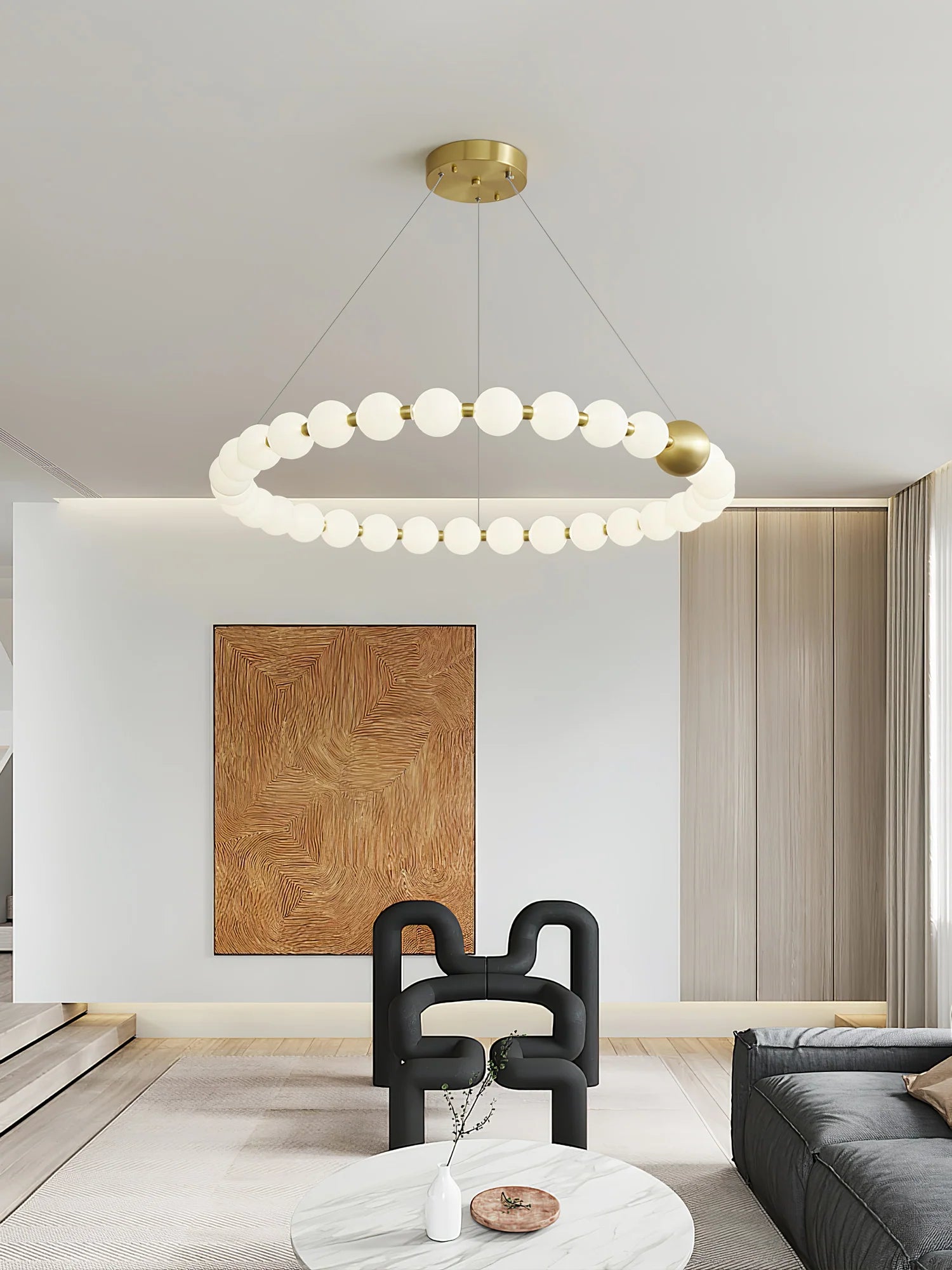 Pearls Chandelier - Yiarolight