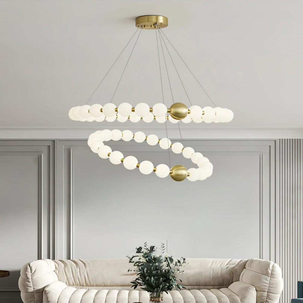 Pearls Chandelier - Yiarolight