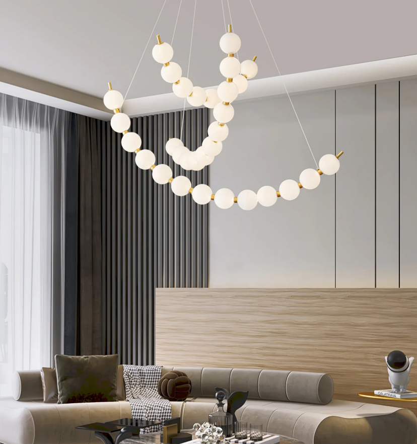 Pearls Chandelier - Yiarolight