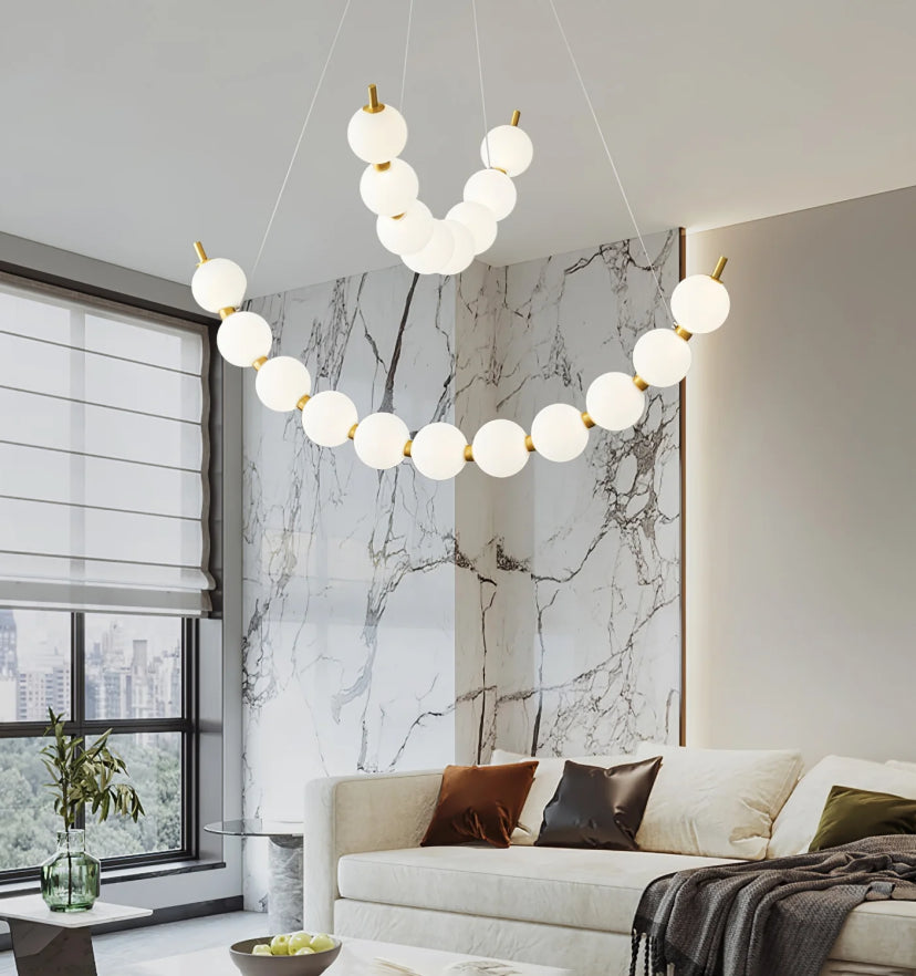 Pearls Chandelier - Yiarolight