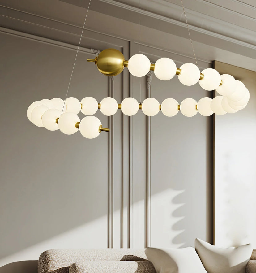 Pearls Chandelier - Yiarolight