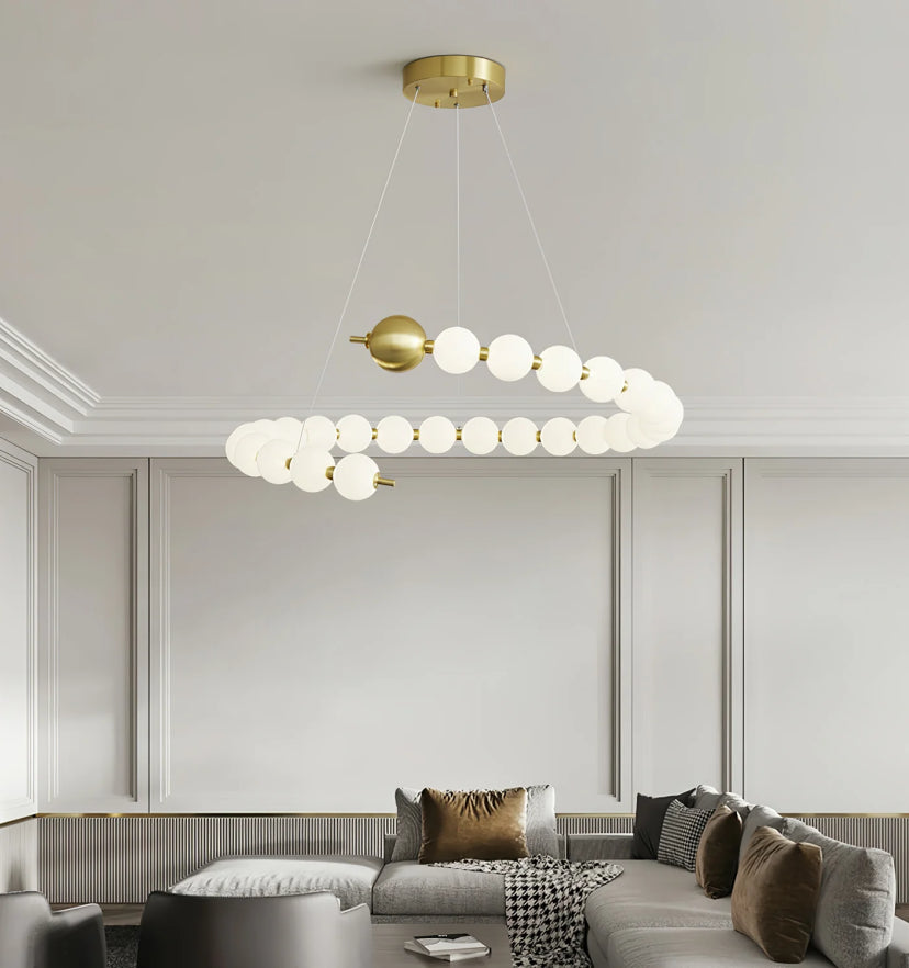 Pearls Chandelier - Yiarolight