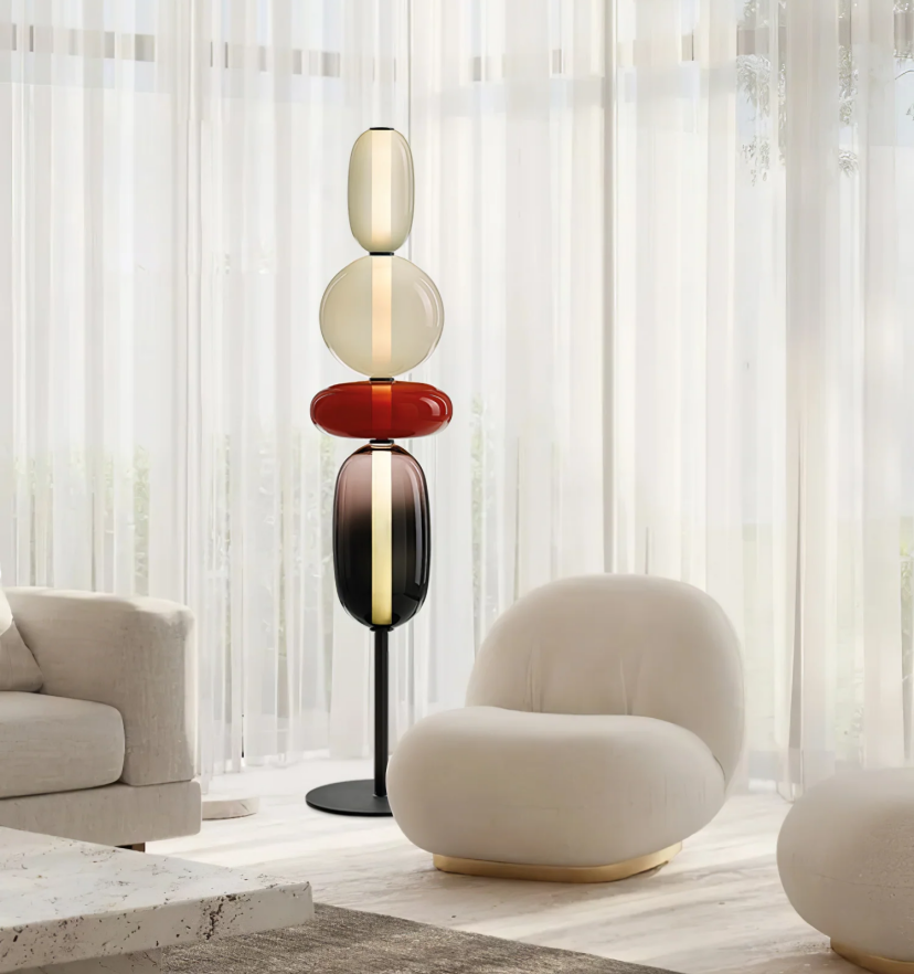 Candied Glass Floor Light - Auraolight