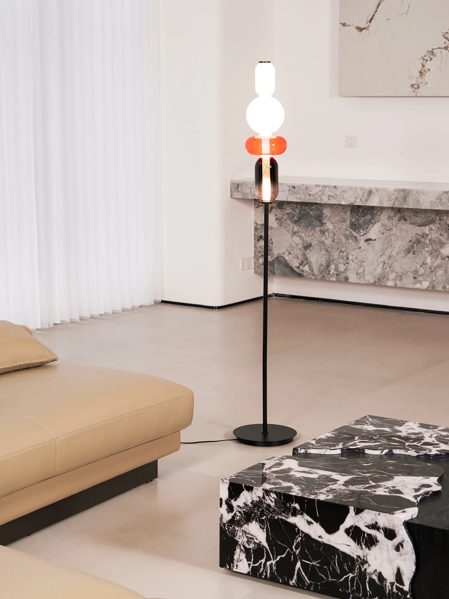 Candied Glass Floor Light - Auraolight
