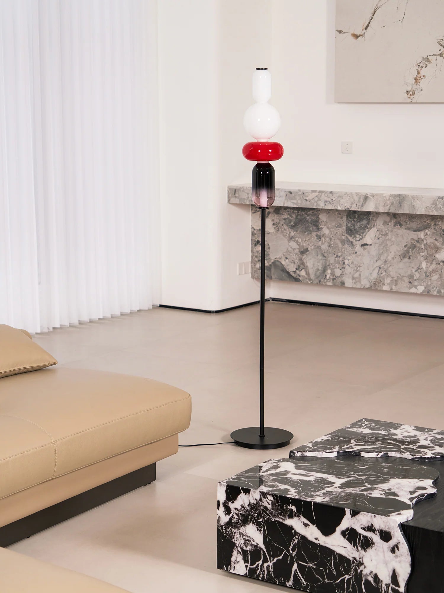 Candied Glass Floor Light - Auraolight