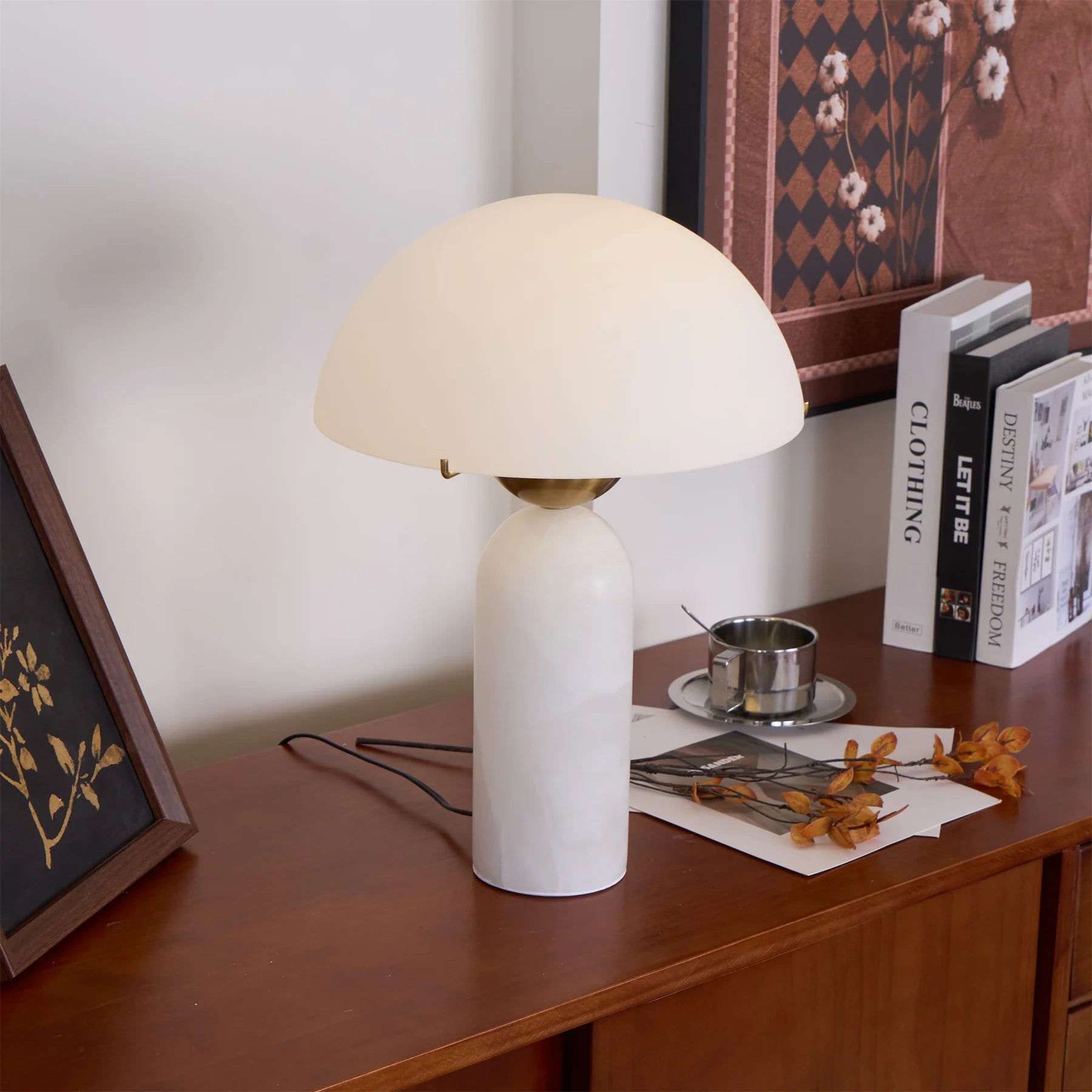 Peono Alabaster Table Lamp - Yiarolight