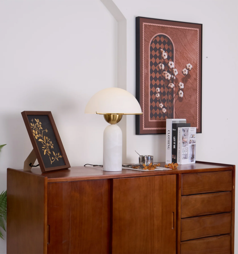 Peono Alabaster Table Lamp - Yiarolight