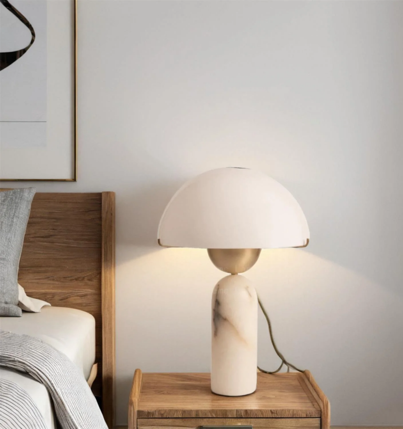 Peono Alabaster Table Lamp - Yiarolight