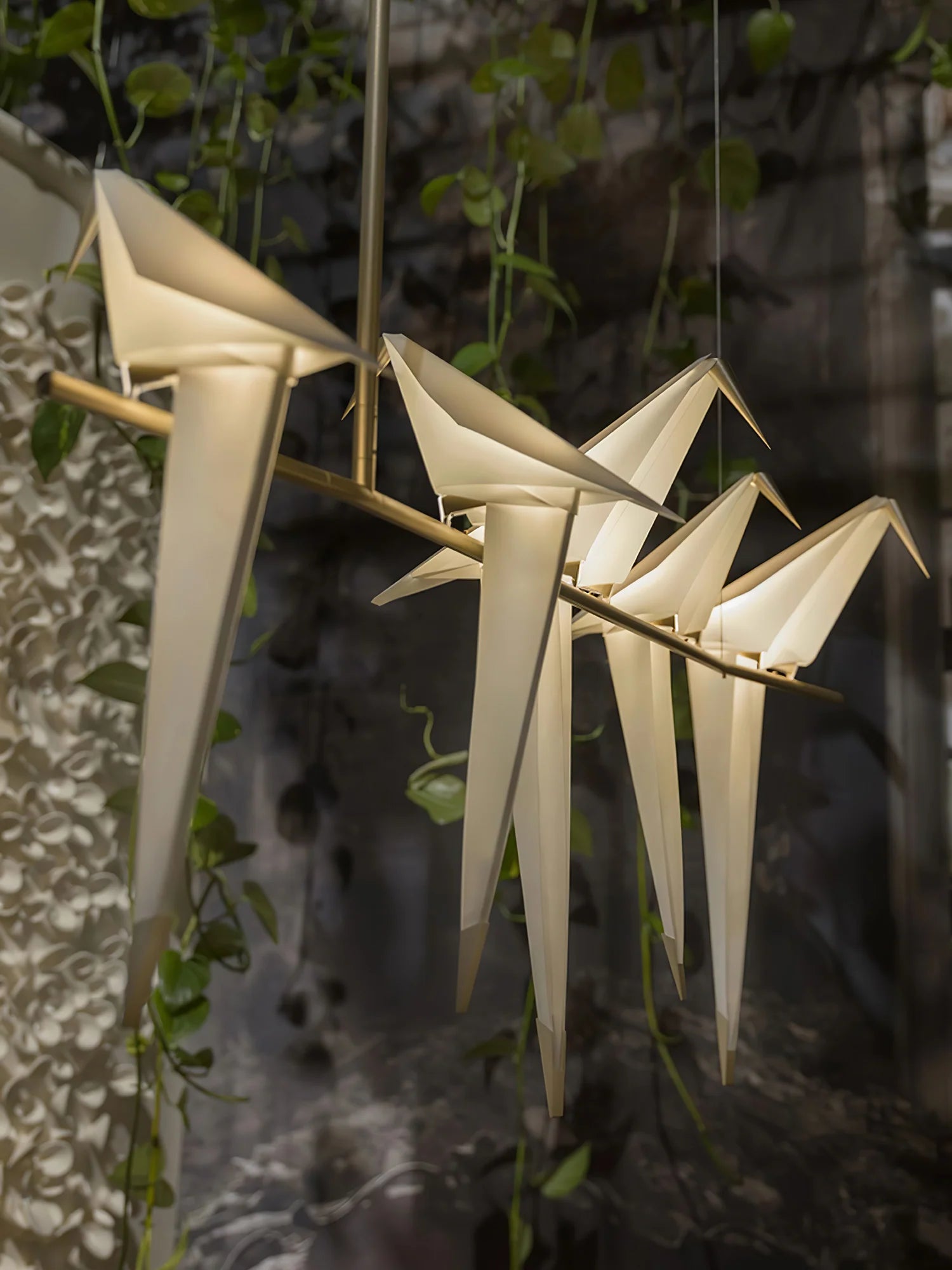 Paper Crane Bird Chandelier - Yiarolight