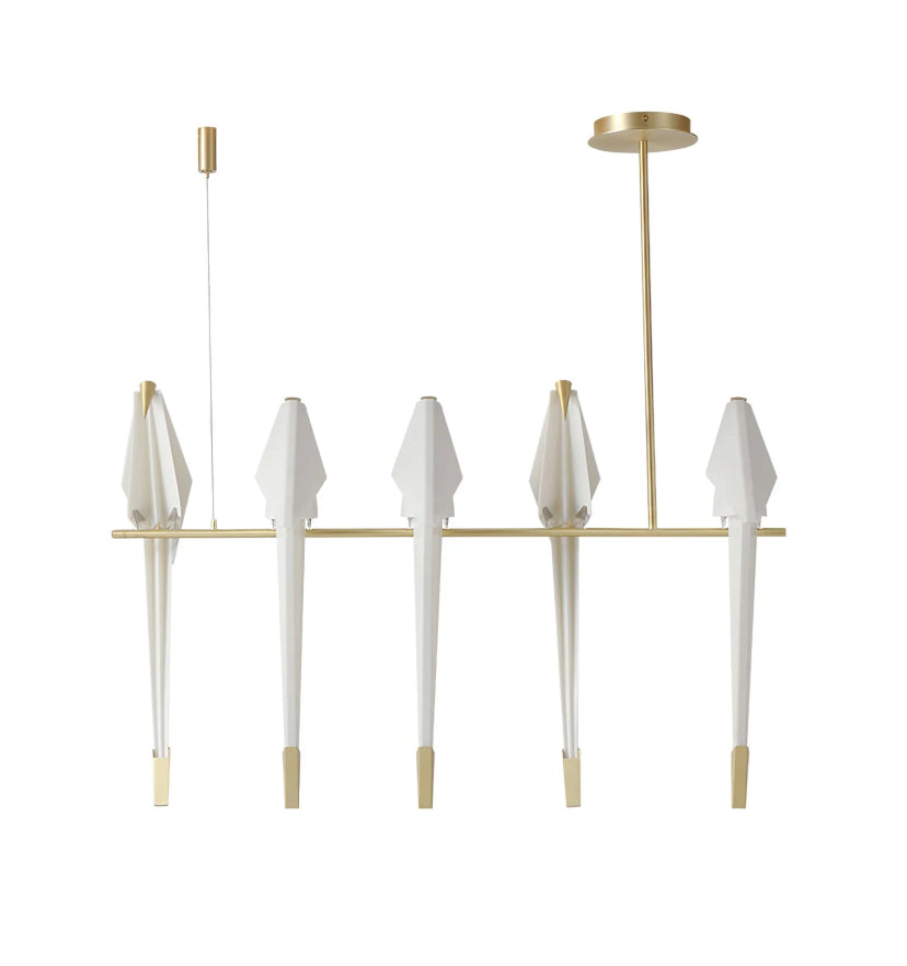 Paper Crane Bird Chandelier - Yiarolight