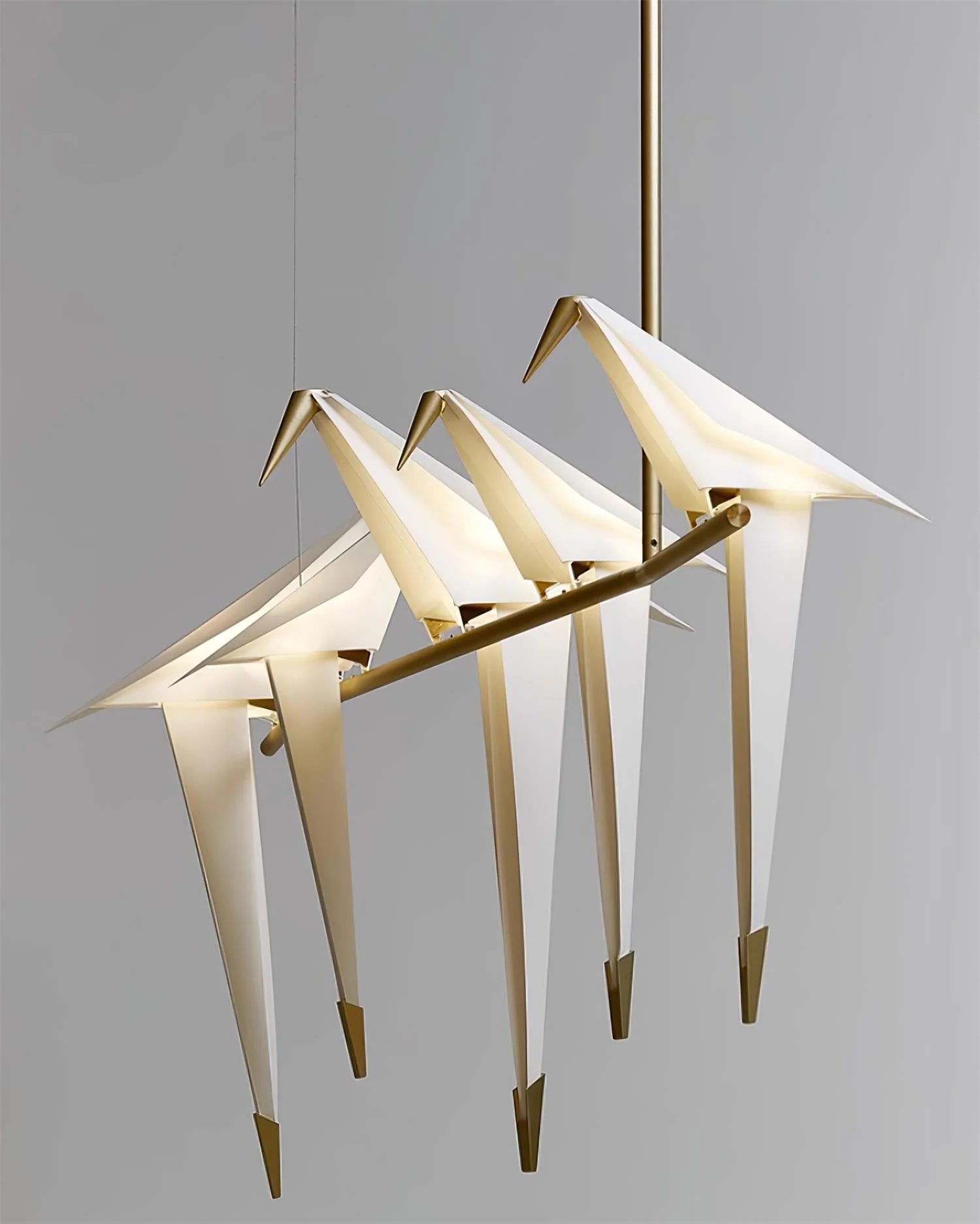 Paper Crane Bird Chandelier - Yiarolight