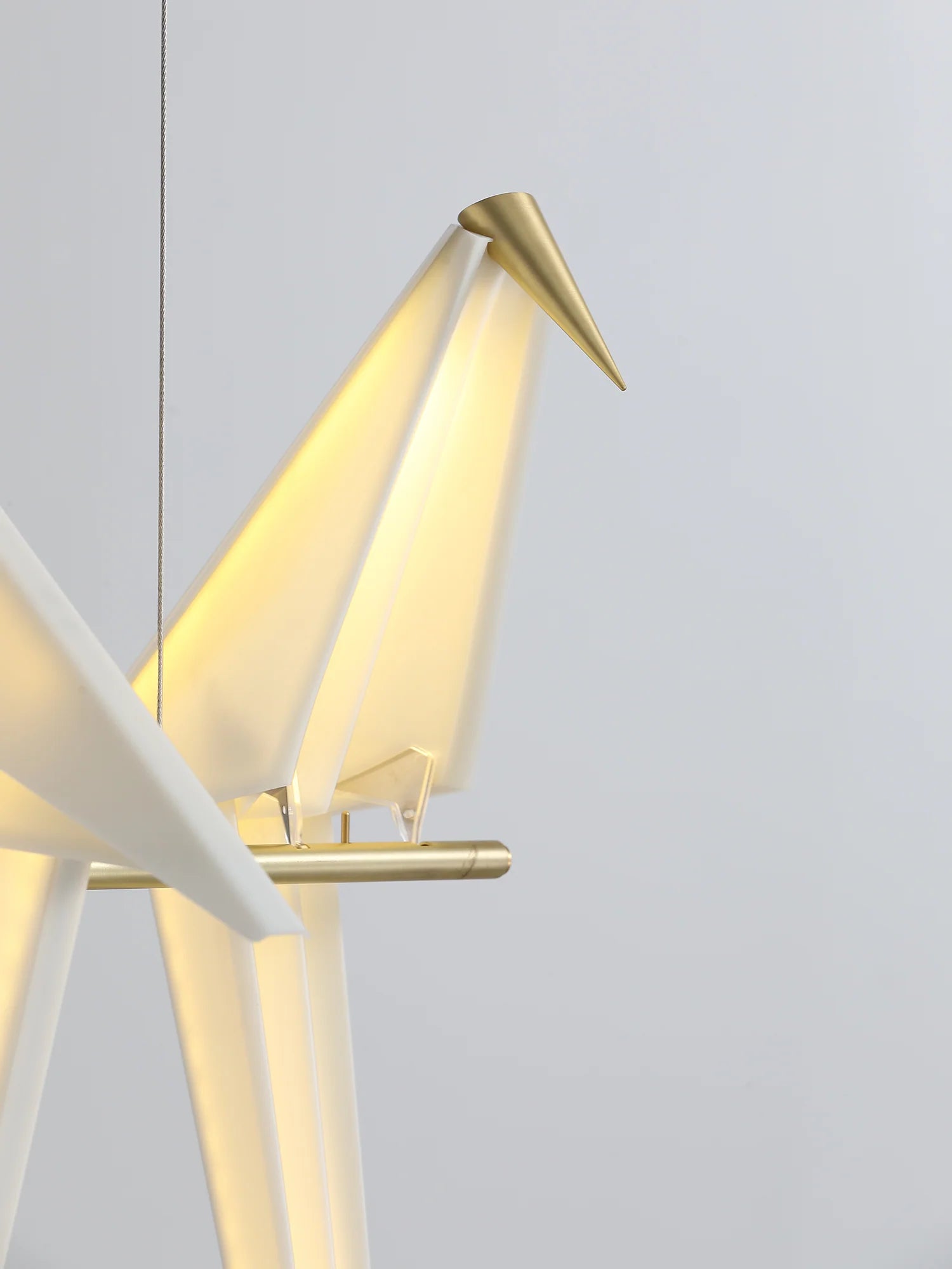 Paper Crane Bird Chandelier - Yiarolight