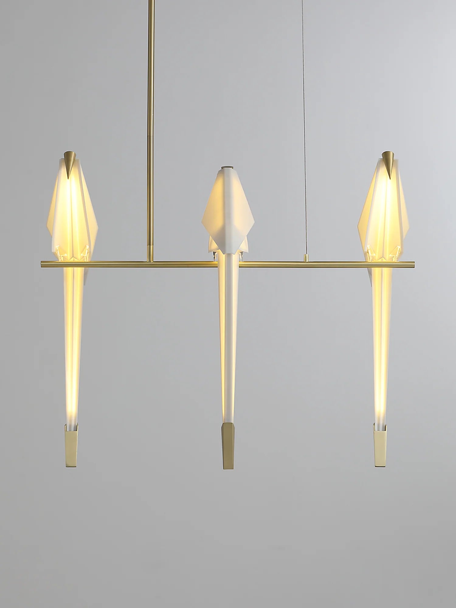 Paper Crane Bird Chandelier - Yiarolight