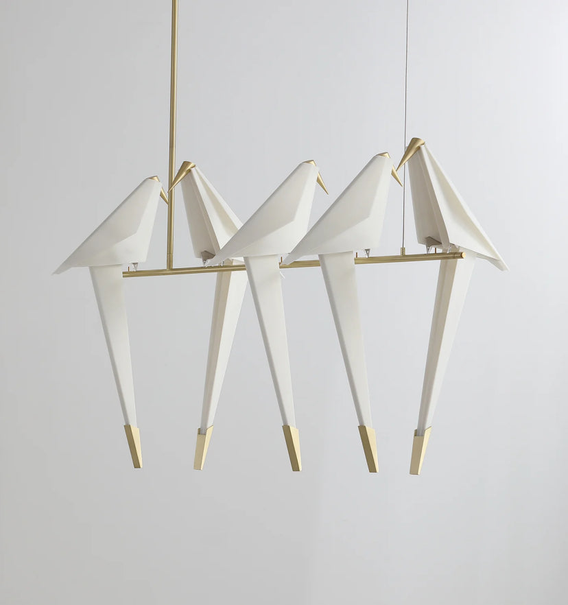 Paper Crane Bird Chandelier - Yiarolight