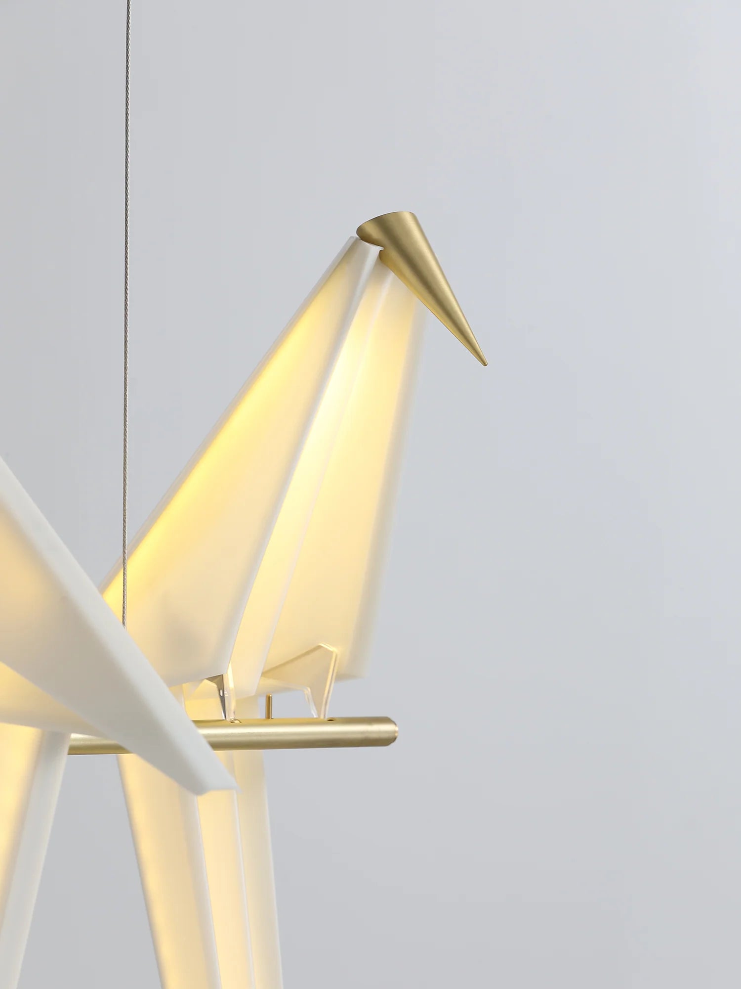 Paper Crane Bird Chandelier - Yiarolight