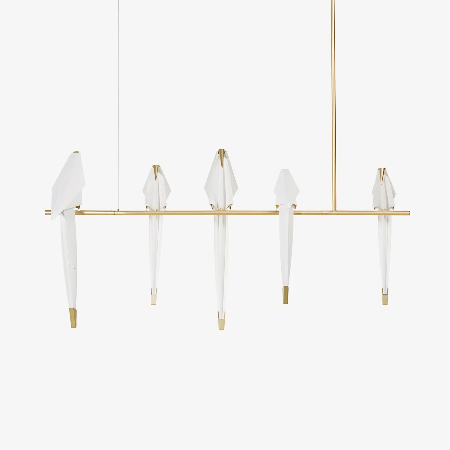 Paper Crane Bird Chandelier - Yiarolight
