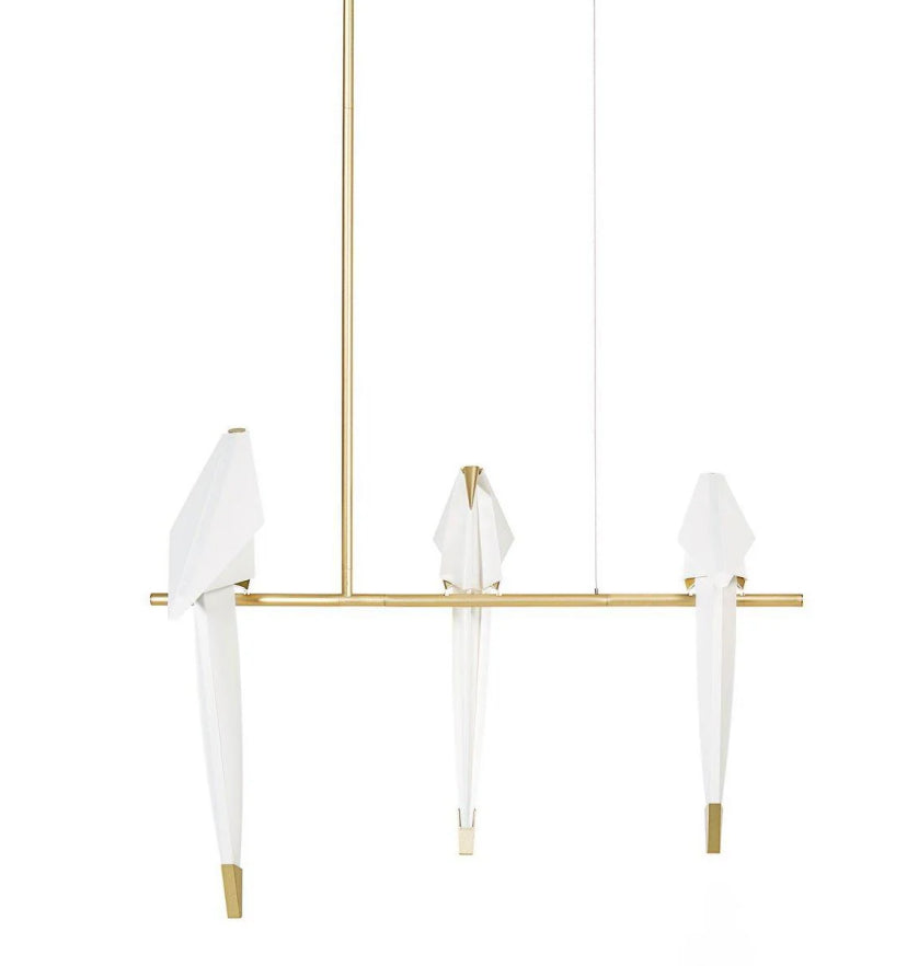 Paper Crane Bird Chandelier - Yiarolight