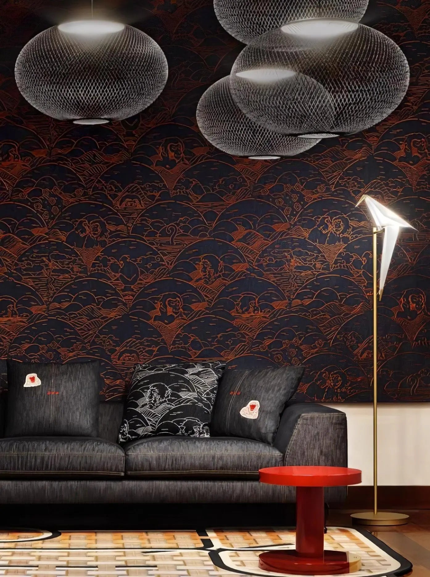 Paper Crane Bird Floor Lamp - Yiarolight