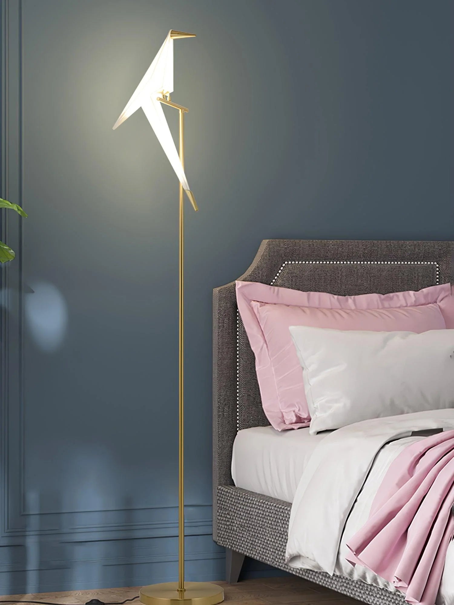Paper Crane Bird Floor Lamp - Yiarolight