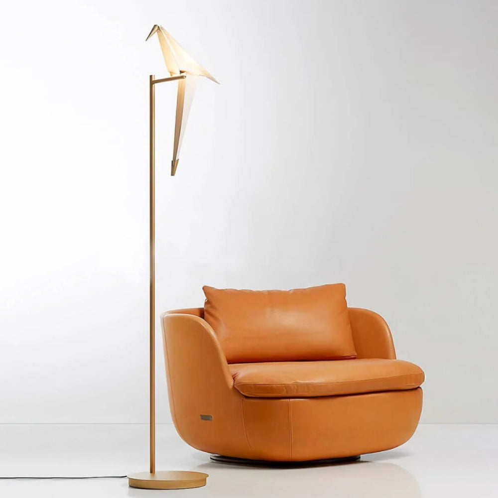 Paper Crane Bird Floor Lamp - Yiarolight