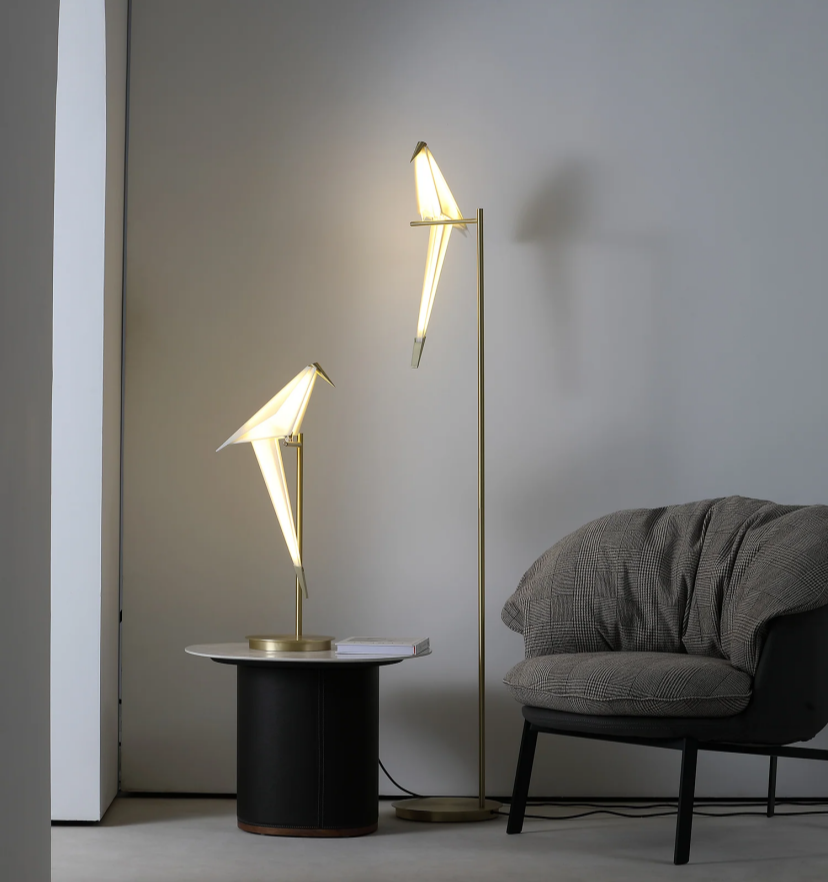 Paper Crane Bird Table Lamp - Yiarolight