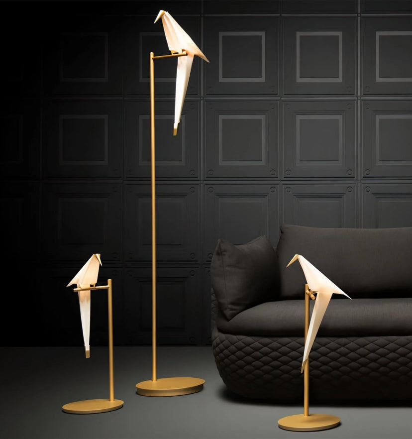 Paper Crane Bird Table Lamp - Yiarolight