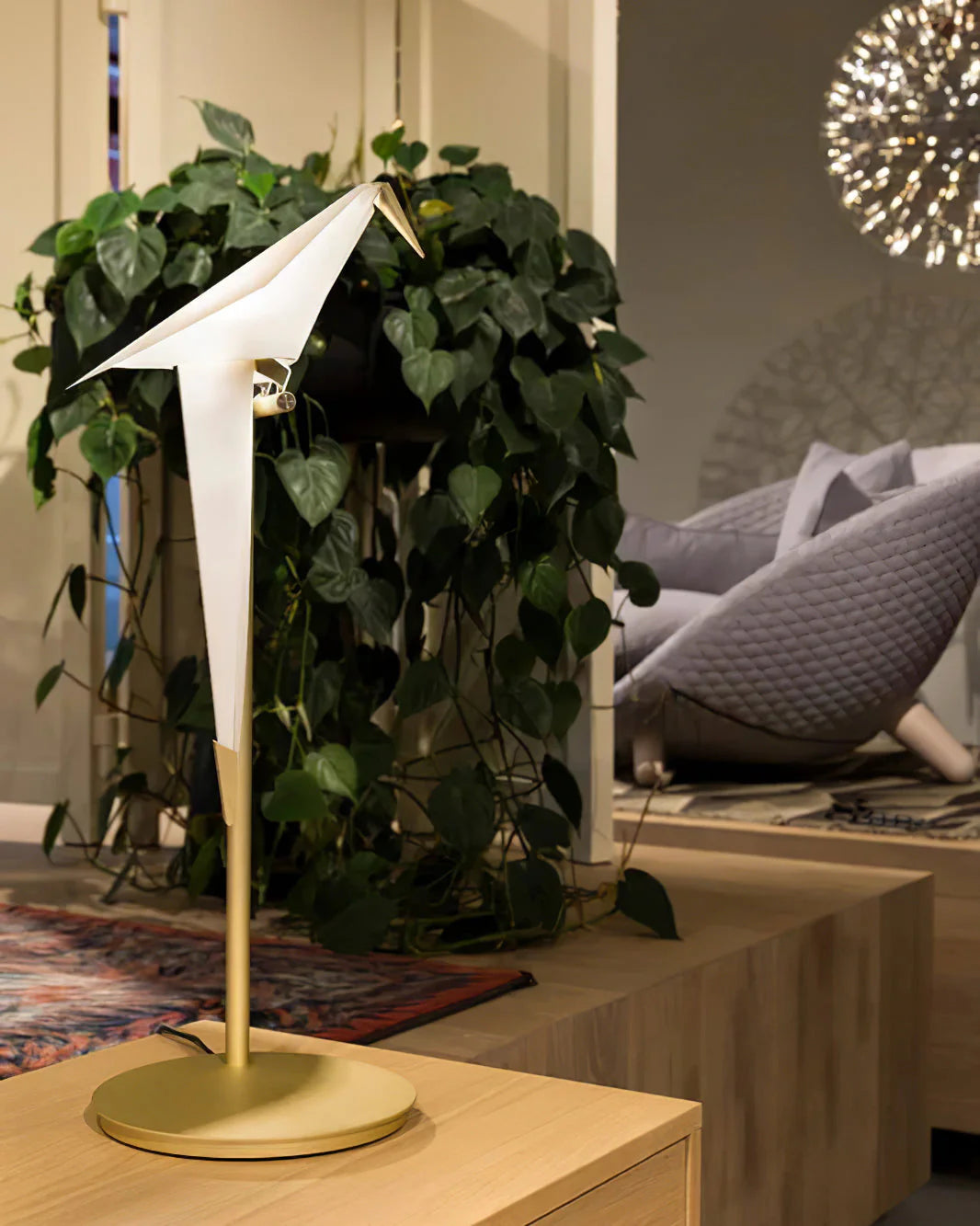 Paper Crane Bird Table Lamp - Yiarolight