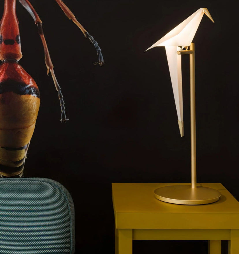 Paper Crane Bird Table Lamp - Yiarolight