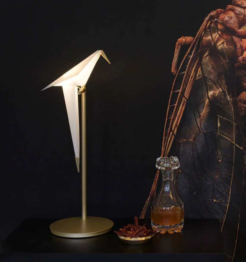 Paper Crane Bird Table Lamp - Yiarolight