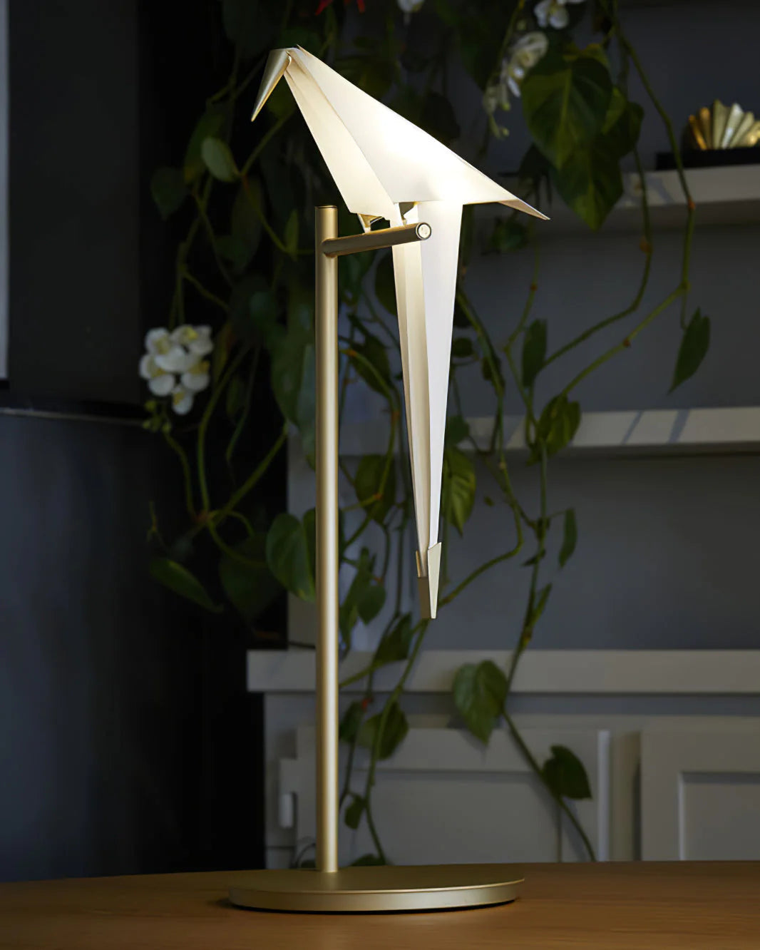 Paper Crane Bird Table Lamp - Yiarolight