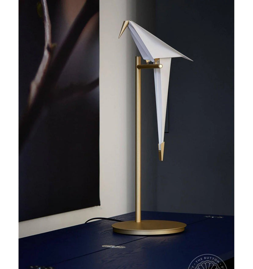 Paper Crane Bird Table Lamp - Yiarolight