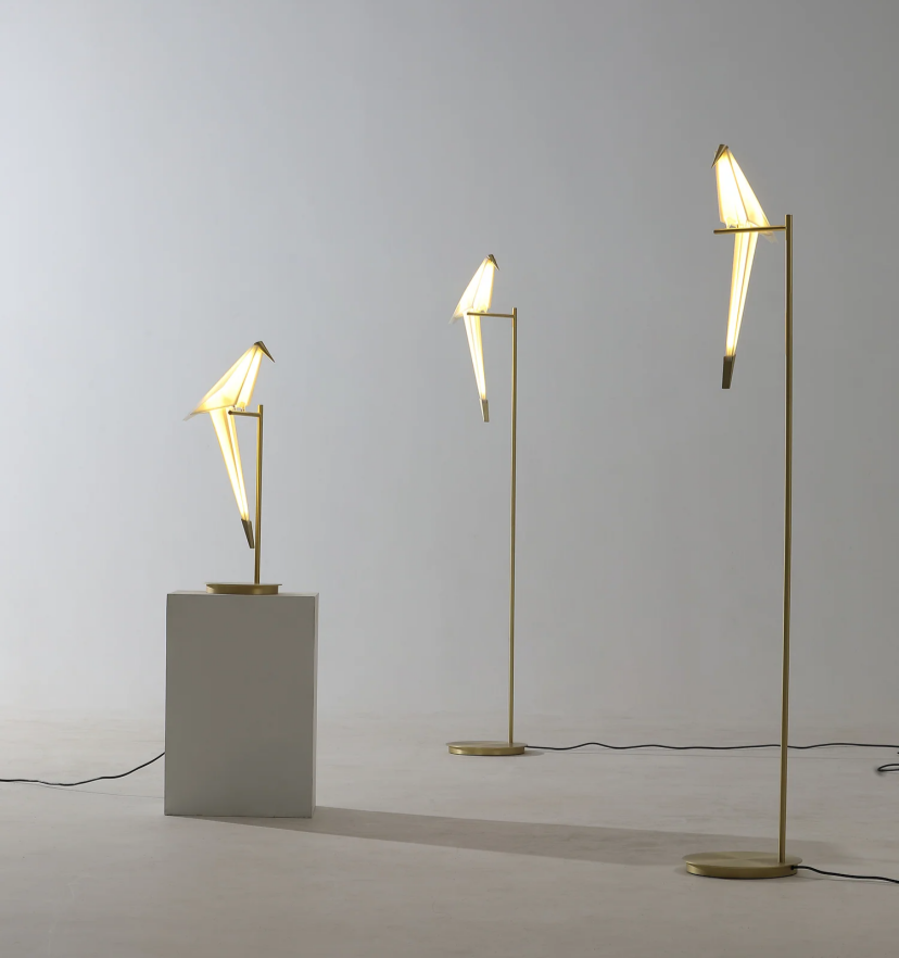 Paper Crane Bird Table Lamp - Yiarolight