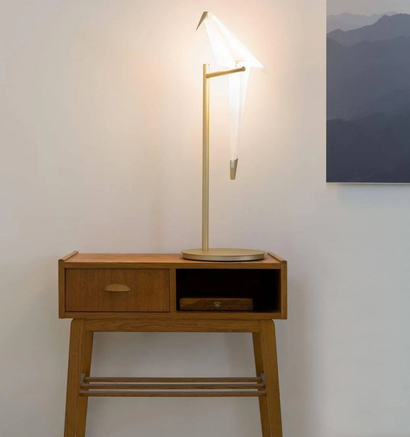 Paper Crane Bird Table Lamp - Yiarolight