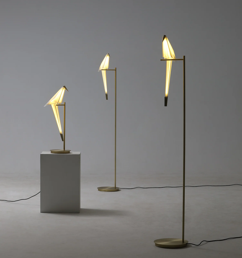 Paper Crane Bird Table Lamp - Yiarolight