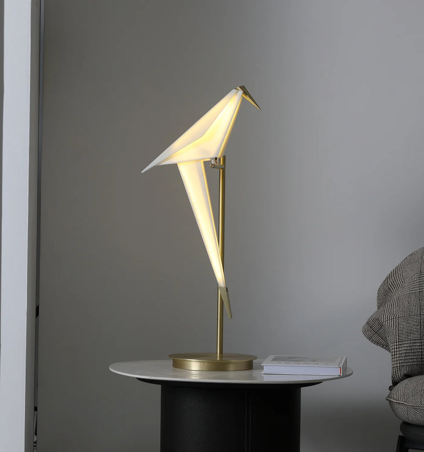 Paper Crane Bird Table Lamp - Yiarolight